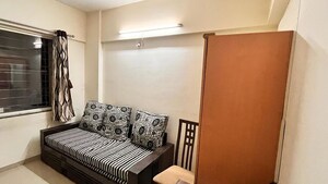 Bedroom in 2 BHK Apartment at Essen Shonest Towers, Wakad – for Rent