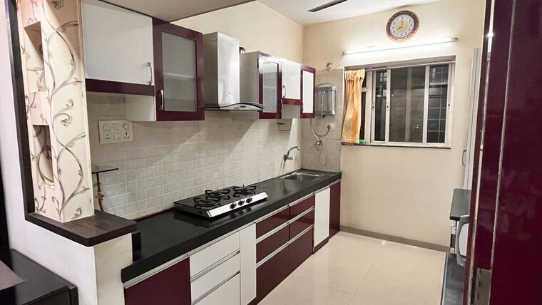 Kitchen, essen-shonest-towers 2 Bedroom 780 Sq.Ft. Apartment In Wakad Pune 10024811