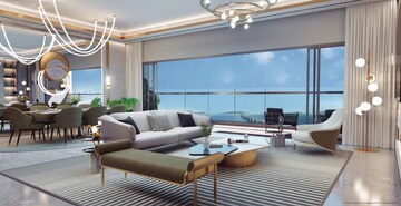 Living Room in 3 BHK Apartment at L And T The Gateway, Sewri – for Sale