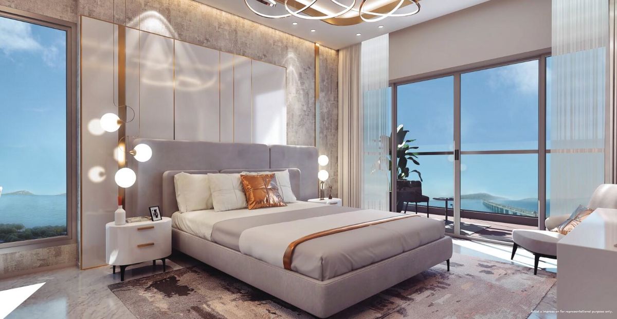 3 BHK + Servant Room 1290 Sq.Ft. Apartment in L And T The Gateway