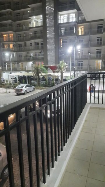 Balcony in 3 BHK Apartment at Motiaz Royal Citi, Ambala Highway – for Rent