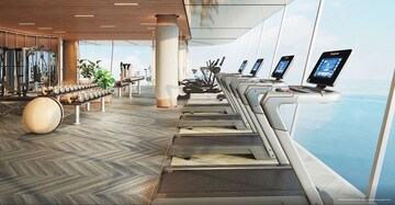 Gym in 3 BHK Apartment at L&T Crescent Bay T2, Parel – for Sale