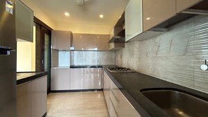Kitchen in 3 BHK Apartment at Juhu – for Rent
