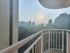 Balcony in 3 BHK Apartment at Dosti Group Imperia, Manpada – for Rent