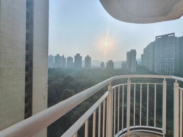 Balcony in 3 BHK Apartment at Dosti Group Imperia, Manpada – for Rent