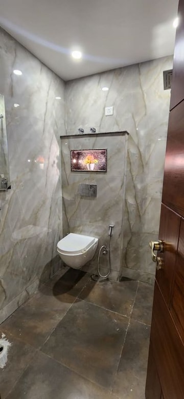 Bathroom in 2 BHK Builder Floor at RPS Palm Drive, Sector 88 – for Sale