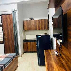 Kitchen in 4 BHK Apartment at Delhi Blue Apartments, Ansari Nagar West – for Rent