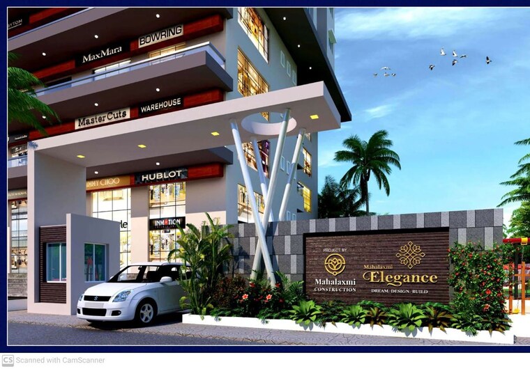 Exterior View, mahalaxmi-elegance 2 Bedroom 757 Sq.Ft. Apartment In Undri Pune 10024984