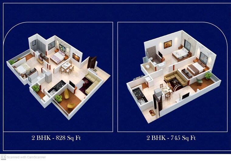 undefined, mahalaxmi-elegance 2 Bedroom 757 Sq.Ft. Apartment In Undri Pune 10024984