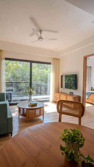 Living Room in 2 BHK Apartment at The Grand, Sector 52 – for Rent