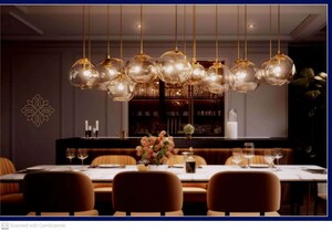 Living Room in 3 BHK Apartment at Mahalaxmi Elegance, Undri – for Sale