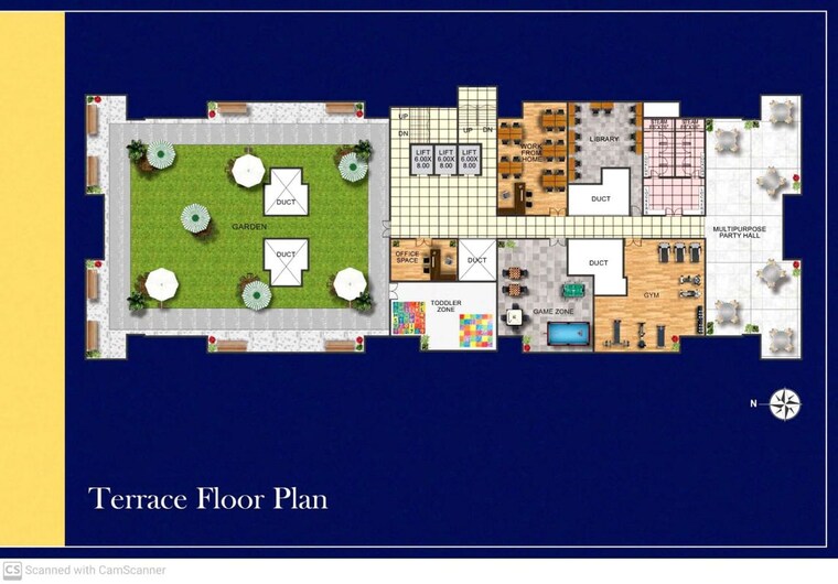 Master Plan, mahalaxmi-elegance 3 Bedroom 1124 Sq.Ft. Apartment In Undri Pune 10025149