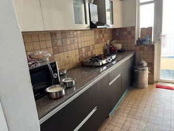Kitchen in 3 BHK Apartment at Supertech Araville, Sector 79 – for Rent