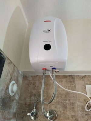 Bathroom in 1 BHK Apartment at LS Laxmi Avenue, Wakad – for Rent