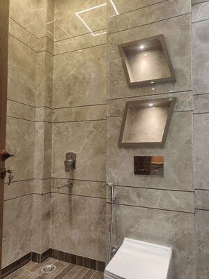 Bathroom in 3 BHK Builder Floor at Vikas Puri – for Rent