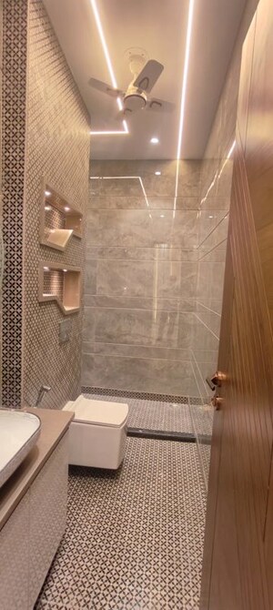 Bathroom in 3 BHK Builder Floor at Vikas Puri – for Rent