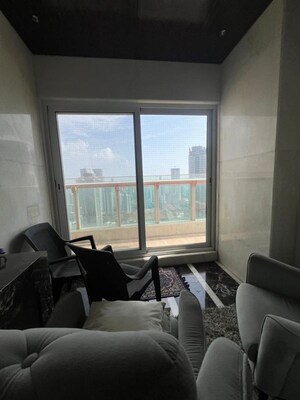 Living Room in 4 BHK Apartment at Ahuja Towers, Prabhadevi – for Rent