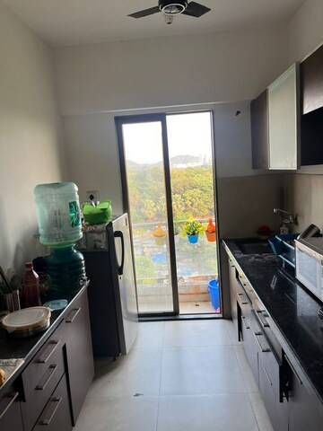 Kitchen in 1 BHK Apartment at Conwood Astoria, Goregaon East – for Rent