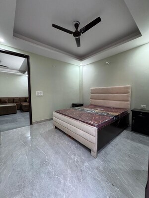 Bedroom in 2 BHK Builder Floor at Chattarpur – for Rent