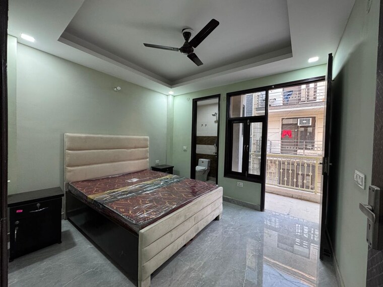 Bedroom, chattarpur 2 Bedroom 850 Sq.Ft. Builder Floor In Chattarpur Delhi 10025291