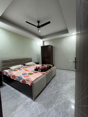 Bedroom in 2 BHK Builder Floor at Chattarpur – for Rent