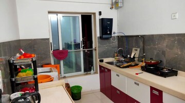 Kitchen in 2 BHK Apartment at Romell Aether, Goregaon East – for Rent