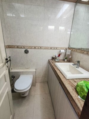 Bathroom in 2 BHK Apartment at Hiranandani Gardens Eternia, Powai – for Rent