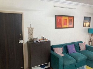 Living Room in 2 BHK Apartment at Gulmarg Society, Chembur – for Sale