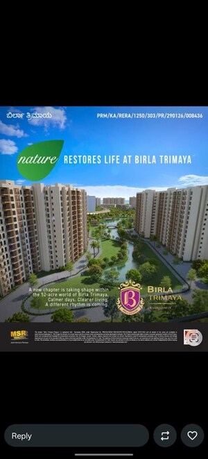 1 BHK Apartment – Exterior View View at Birla Trimaya, Devanahalli - for Sale