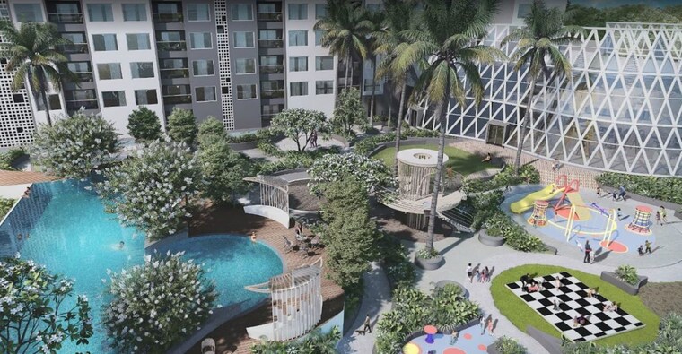 Exterior View, siddha-sky-phase-2 3 Bedroom 1390 Sq.Ft. Apartment In Wadala Mumbai 10025352