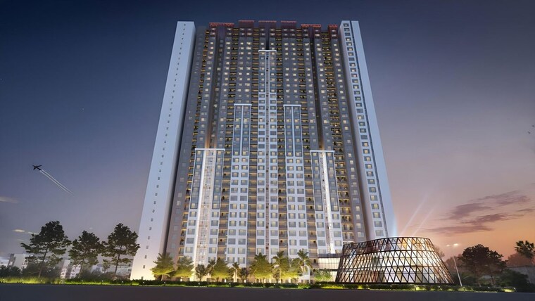 Exterior View, siddha-sky-phase-2 3 Bedroom 1390 Sq.Ft. Apartment In Wadala Mumbai 10025352