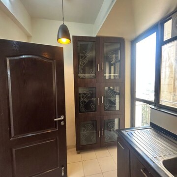 Kitchen in 3 BHK Apartment at Unitech Uniworld Gardens 2, Malibu Town – for Rent