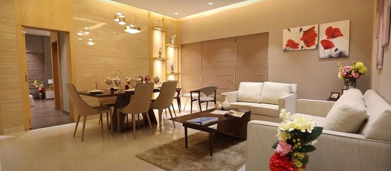 Living Room, siddha-sky-phase-2 4 Bedroom 1090 Sq.Ft. Apartment In Wadala Mumbai 10025514