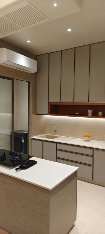 Kitchen in 3 BHK Apartment at H Rishabraj Avyaana, Goregaon West – for Sale