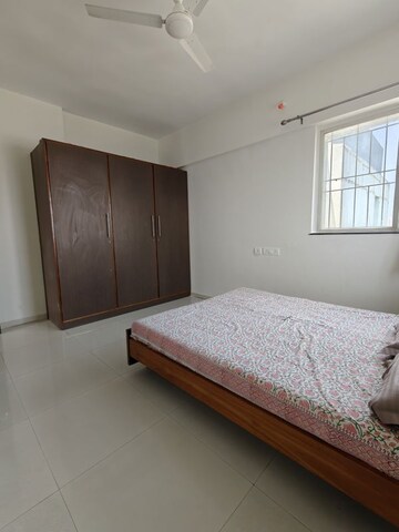 Bedroom in 3 BHK Apartment at Safal Oneiro, Wakad – for Rent