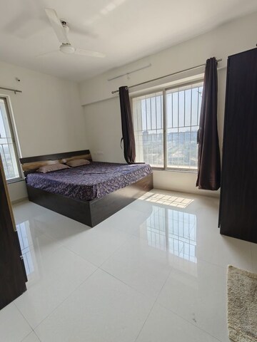 Bedroom in 3 BHK Apartment at Safal Oneiro, Wakad – for Rent