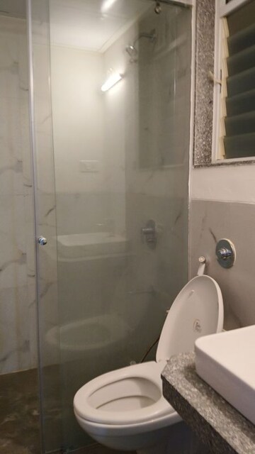 Bathroom in 2 BHK Apartment at Goel Ganga Acropolis, Baner – for Rent