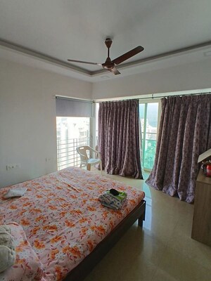 Bedroom in 3 BHK Apartment at Lokhandwala Whispering Palms, Kandivali East – for Rent