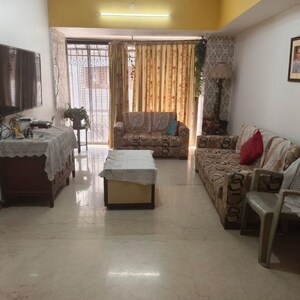 Living Room in 2 BHK Apartment at Khar West – for Rent