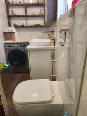 Bathroom in 3 BHK Apartment at Kalina – for Rent