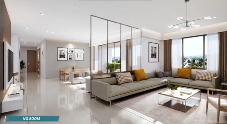 Living Room, mahalaxmi nagar 3 Bedroom 1397 Sq.Ft. Apartment In Mahalaxmi Nagar Indore 10025513