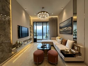 Living Room in 3 BHK Apartment at Godrej Horizon Wadala, Wadala – for Sale