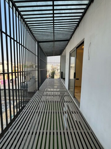 Balcony in 3 BHK Builder Floor at Sushant Lok I – for Rent