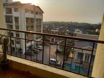 Balcony in 1 BHK Apartment at Kadamba Plateau – for Rent