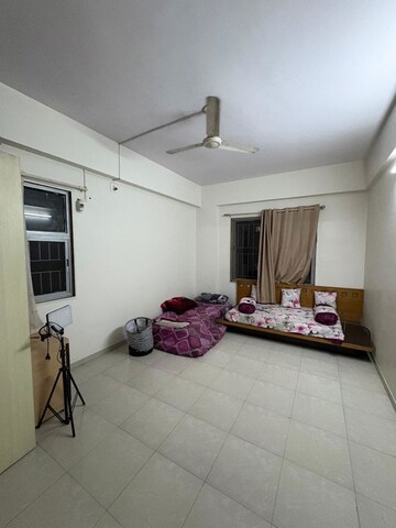 Living Room in 3 BHK Apartment at Prahlad Nagar – for Rent