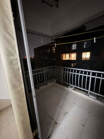 Balcony in 3 BHK Apartment at Prahlad Nagar – for Rent