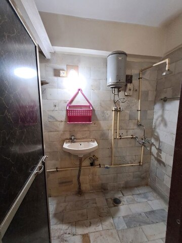 Bathroom in 2 BHK Apartment at Takshila Bldg 29 CHS Ltd, Andheri East – for Rent