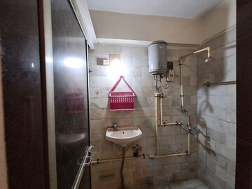 Bathroom in 2 BHK Apartment at Takshila Bldg 29 CHS Ltd, Andheri East – for Rent