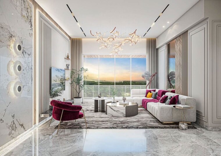 Living Room, godrej-horizon-wadala 2 Bedroom 790 Sq.Ft. Apartment In Wadala Mumbai 10025832