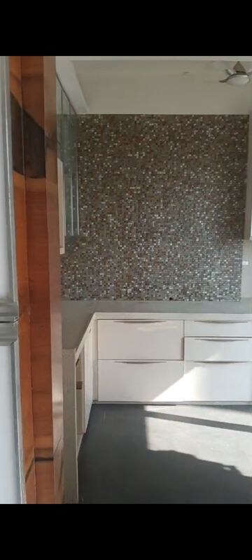 Kitchen in 3 BHK Apartment at Vijay Orion II, Ghodbunder Road – for Sale